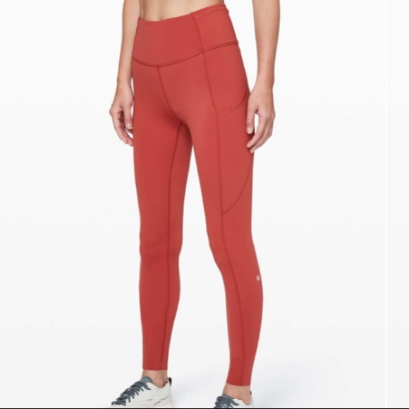 Lululemon // Fast & Free Tight in Cayenne